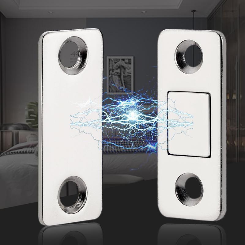 Strong Magnetic Punch-free Ultra-thin Invisible Door Suction