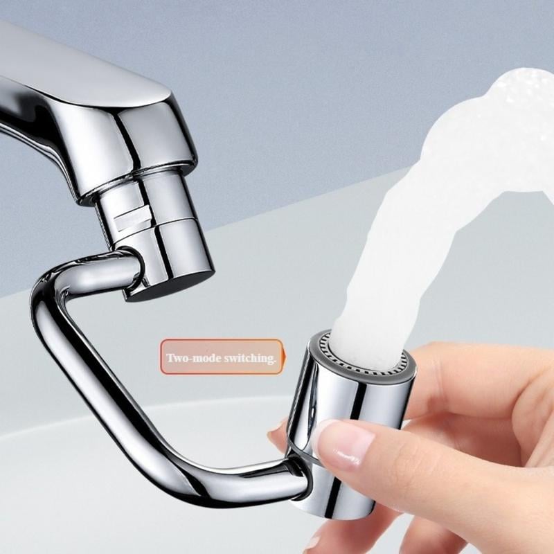 🚰 Upgrade Your Washing Routine✨ TTZZ 1080° Rotatable Faucet Aerator Extension - For Effortless, All-Angle Control!