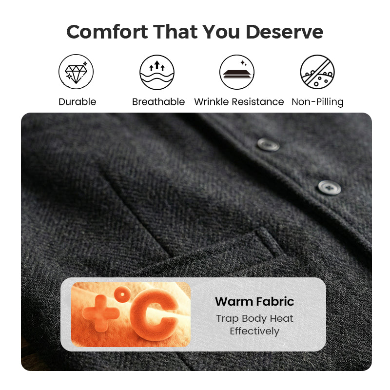 🔥Hot Sale Offers-Men's Slim Fit Casual Business Vest