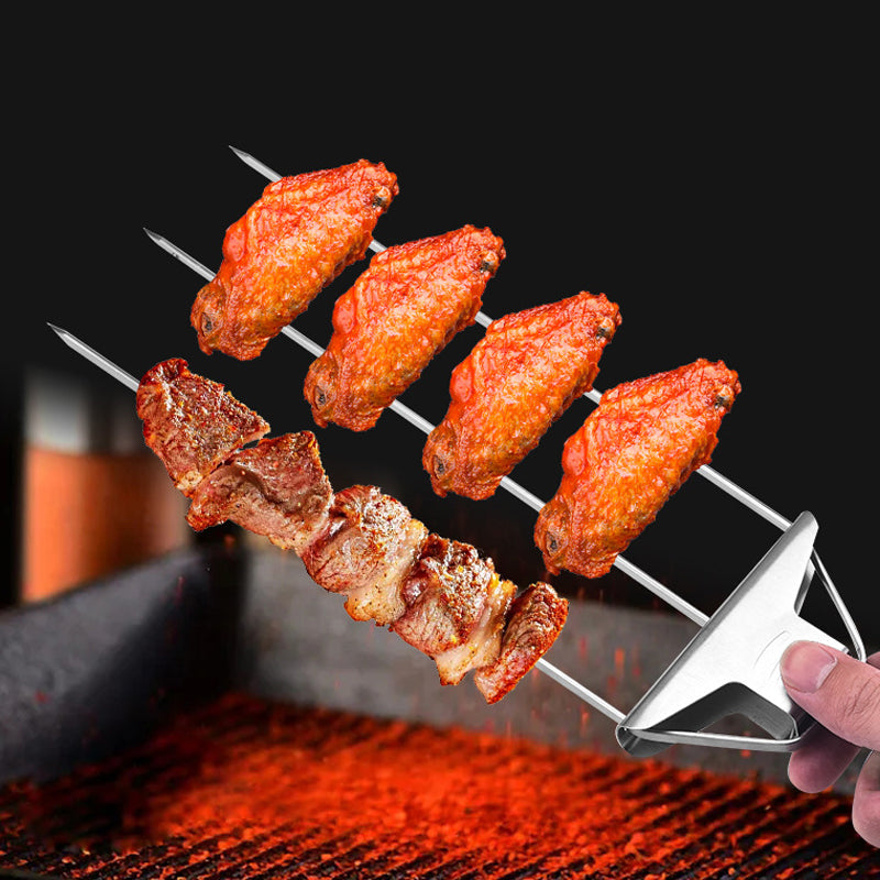 🔥Hot Sale 50% OFF🔥3 Way Grill Skewers - GrillSavant