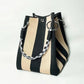🏆👜 Limited-Time Sale: 50% OFF 🌴 Boho Striped Knit Bucket Handbag for Women – Handmade Summer Beach Shoulder Bag2