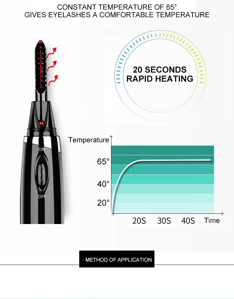 🔥Heated Lash Curling Tool