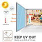 🪟 49% OFF NOW! 🔒 Window Peeping Proof Sticker – One-Way Privacy, UV Protection & Easy Application 🏠