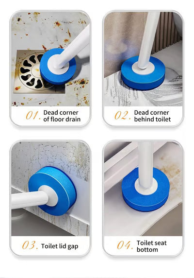 🔥LAST DAY SALE £8.99!!⚡50K+ SOLD!🚽💦Hands-Free Cleaning Gadget🧽Disposable toilet cleaning tool💦 2