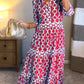 Last Day Promotion 60% OFF🌸Spring Specials💐 Lapel Printed Dress