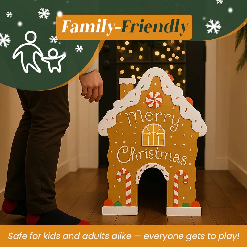 🎄Early Christmas Sale 49% OFF🎅🍭 Gingerbread Golf Game Set - Best Christmas Game