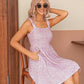 ⏰Hot Sale 49% Off💃Women's Summer Dresses Casual Square Neck Floral Sundress With Pockets