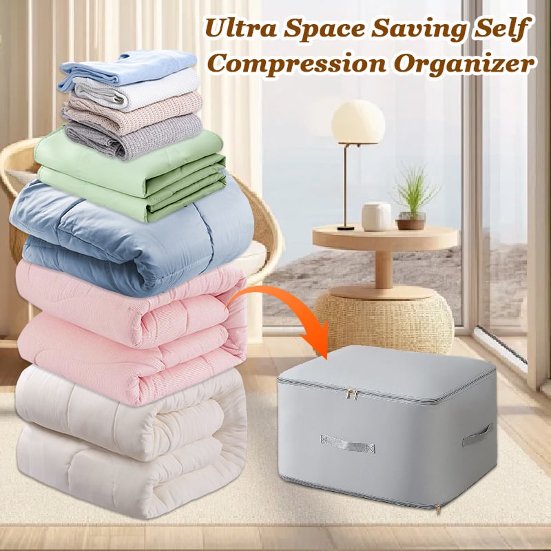 🌸Hot Sale 50% OFF🌸Ultra Space Saving Self Compression Organizer