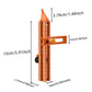 🧲 4-Sided Laser Scale Magnetic Level Scribing Tool | Multi-Purpose Aluminum Woodworking Marking Ruler
