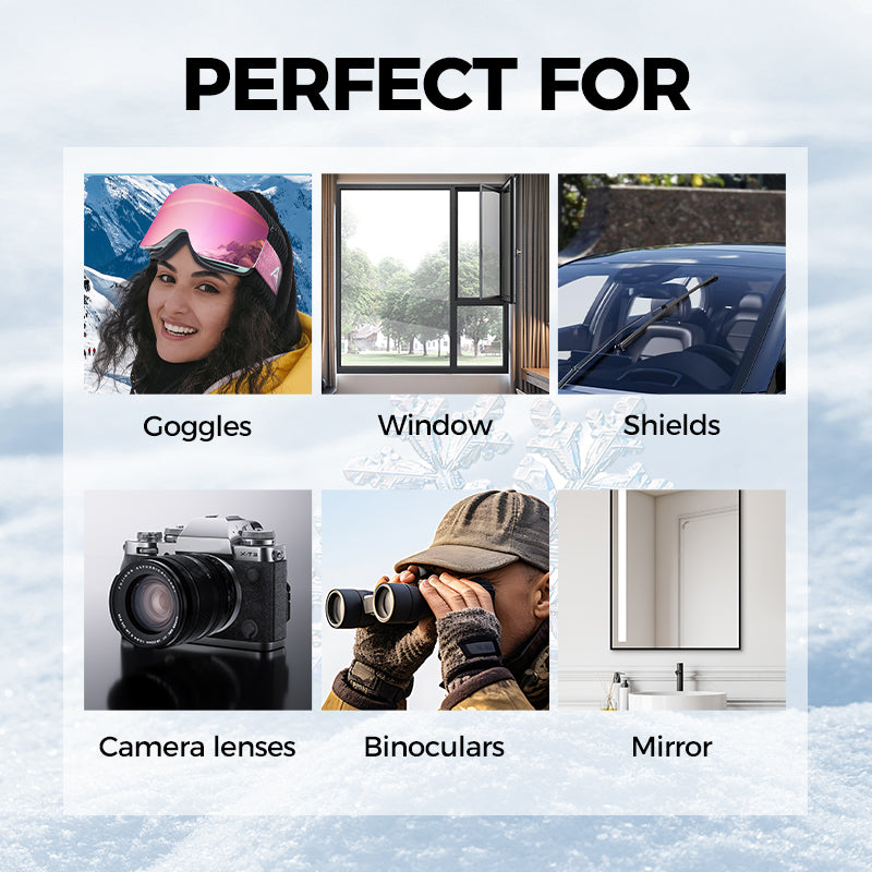 ⏳Time-limited Special⏰Micromolecular Anti-Fog Coating Wiper🧽Keeps Your Windshield Clear & Fog-Free✨