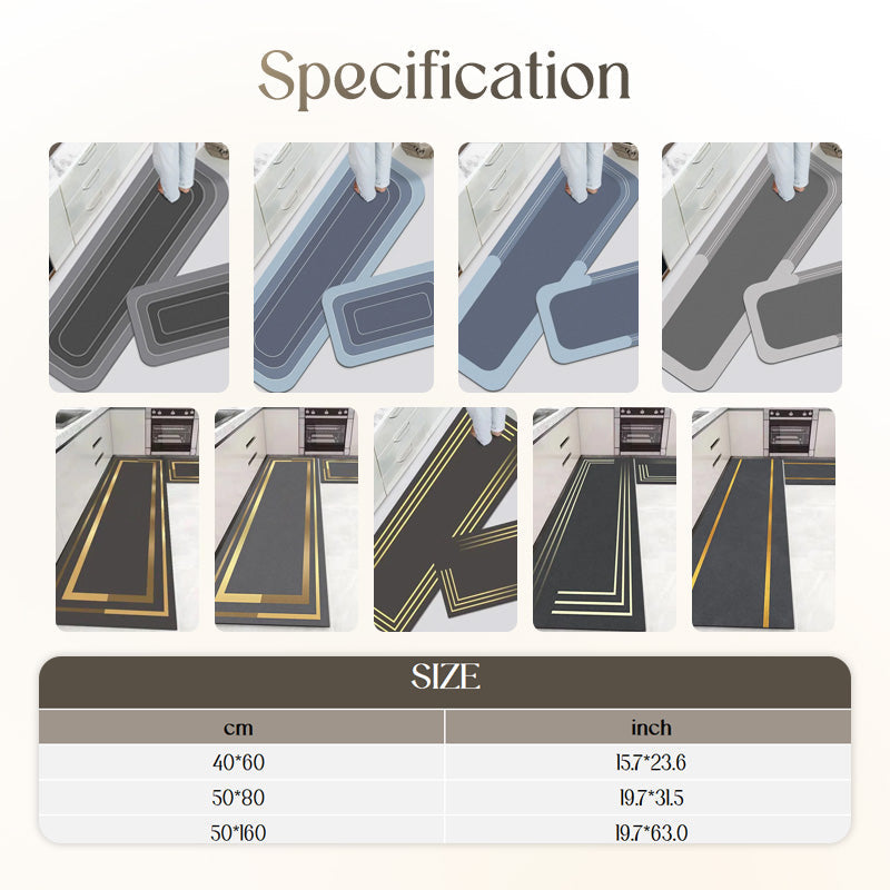 Limited time hot sale🔥Non-Slip & Super Absorbent Floor Rugs🦶