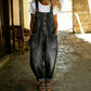 🔥Limited-time offer-Women's Casual Baggy Denim Overalls with Pockets