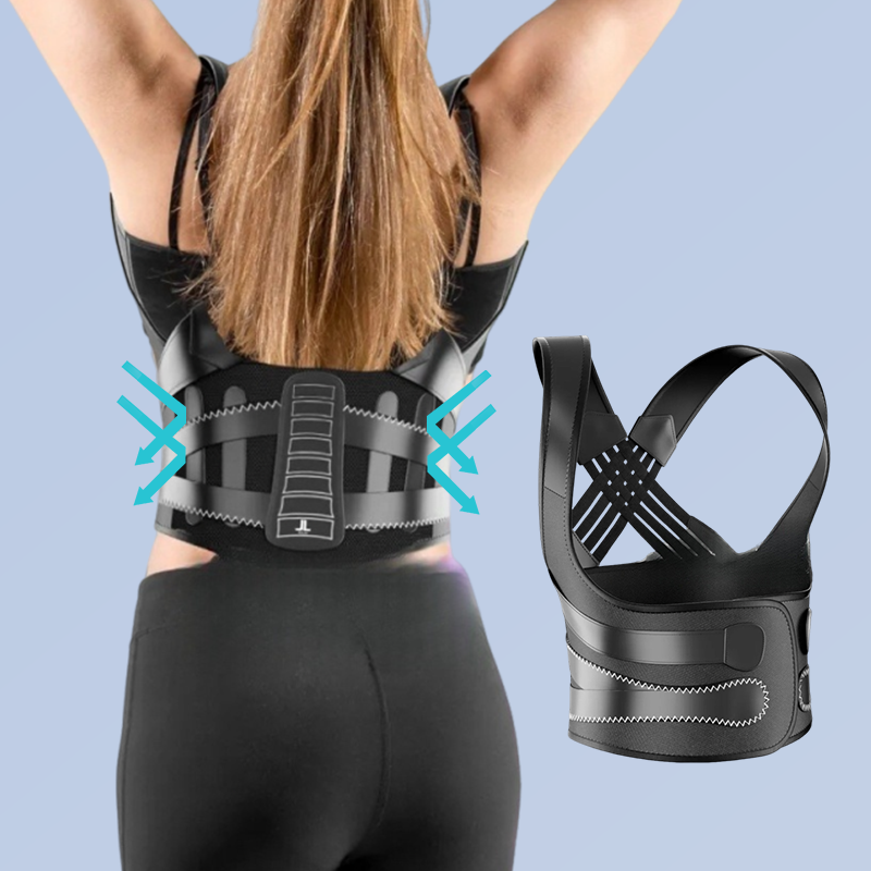 🔥Limited-time offer-Strong Support Universal Adjustable Back Posture Corrector