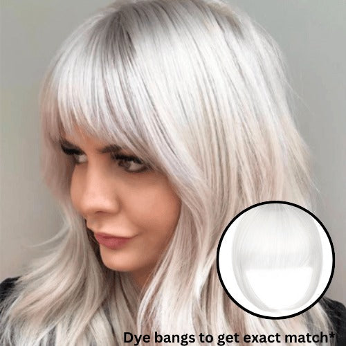 🔥{Hot Sale 50%}🔥 Clip in Bangs (Real Hair)