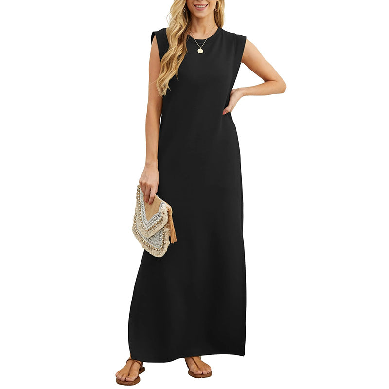 🎉Spring Hot Sale 50% OFF🌿Women's Loose Split Wrinkle-Free Long Dress
