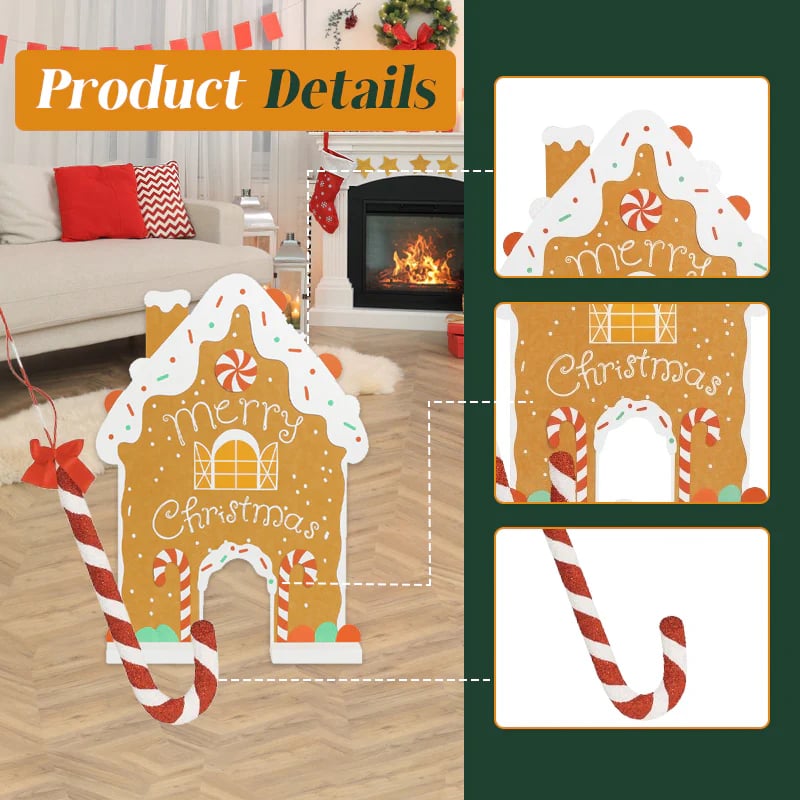 🎄Early Christmas Sale 49% OFF🎅🍭 Gingerbread Golf Game Set - Best Christmas Game