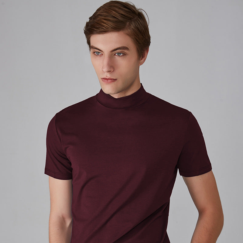🔈🔈2026 Hot Sale - 56% OFF🎁High Neck Slim Fit T-shirt for Men