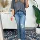 Women's Raw Edge Boxy Tee