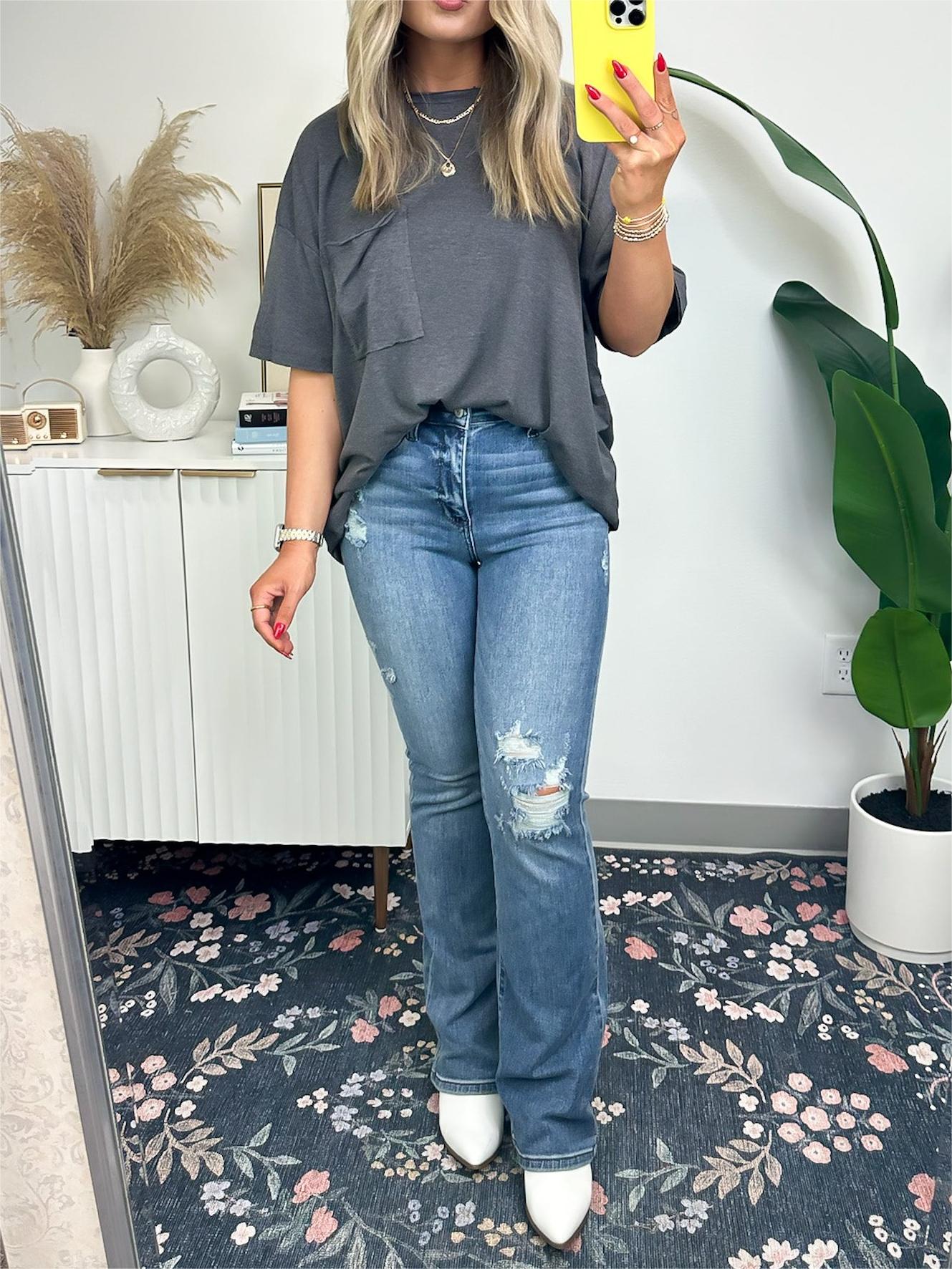 Women's Raw Edge Boxy Tee