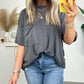 Women's Raw Edge Boxy Tee