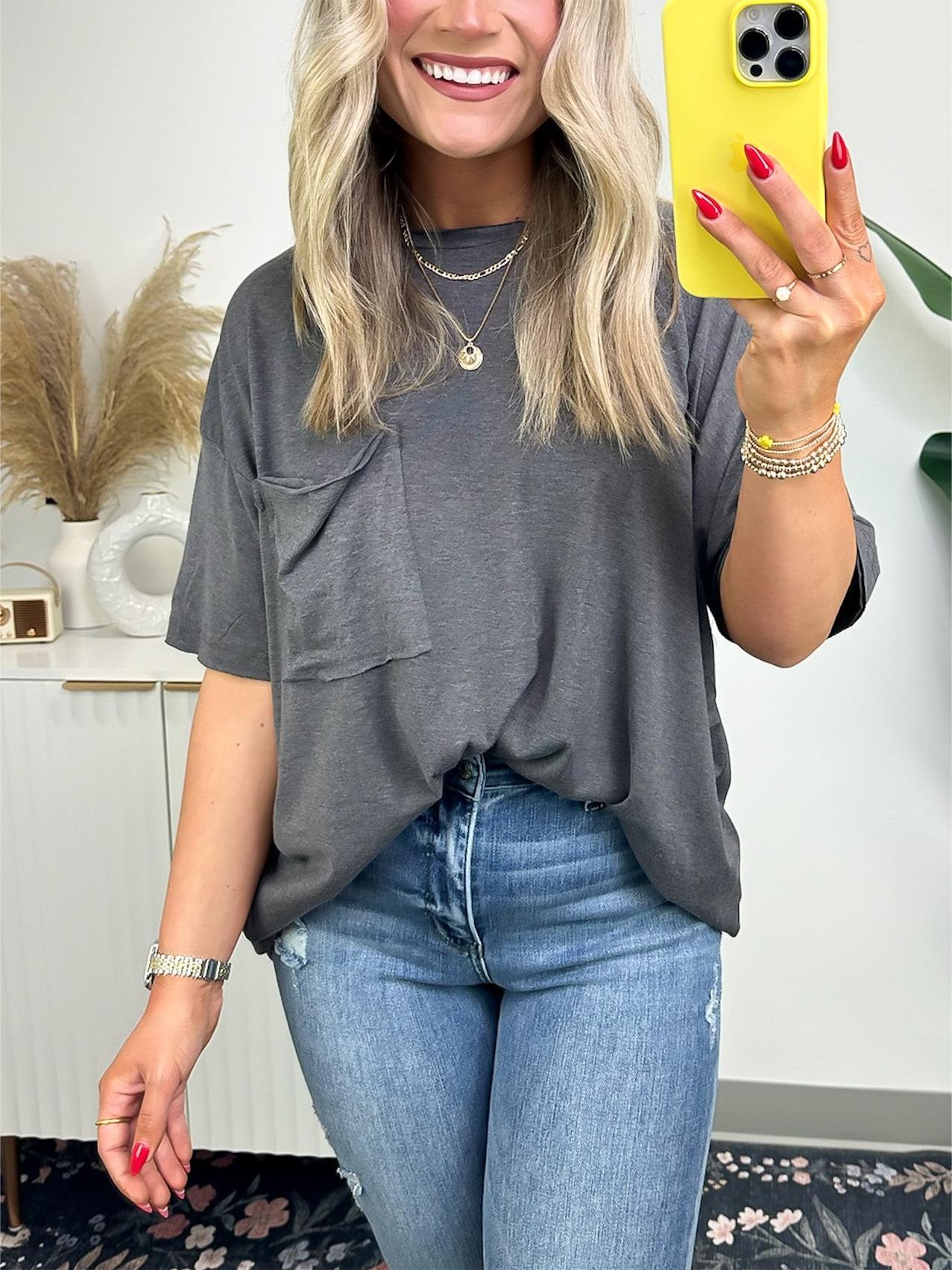 Women's Raw Edge Boxy Tee