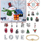 🎅Early Xmas Sale 46% OFF💥DIY 24 Days Christmas Countdown Calendar Bracelets Set