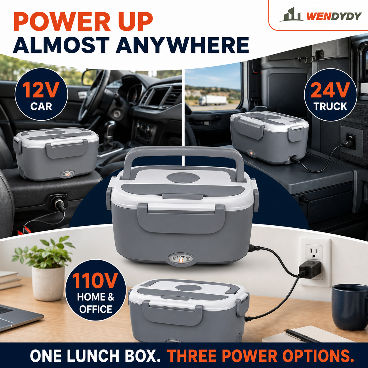 🔥 50% off today! 🍱 Portable food warmer
