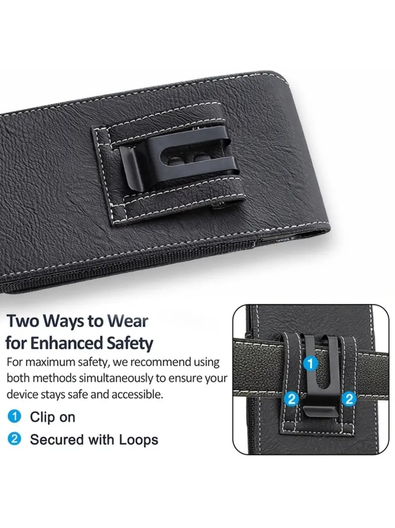 🎉 2026 Sale — Over 37,000 Sold! 💰 Belt Phone Holster – Magnetic Snap, Hands-Free Tough ✨