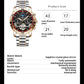 ⌚Swiss Brand New Waterproof Automatic Mechanical Watches