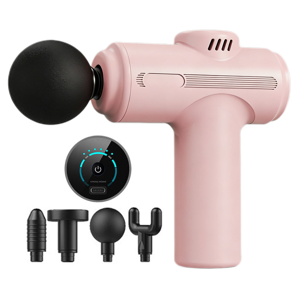 🔥2025 Hot Sale 50% OFF🔥Handheld Electric Massage Gun with 4PCS Heads