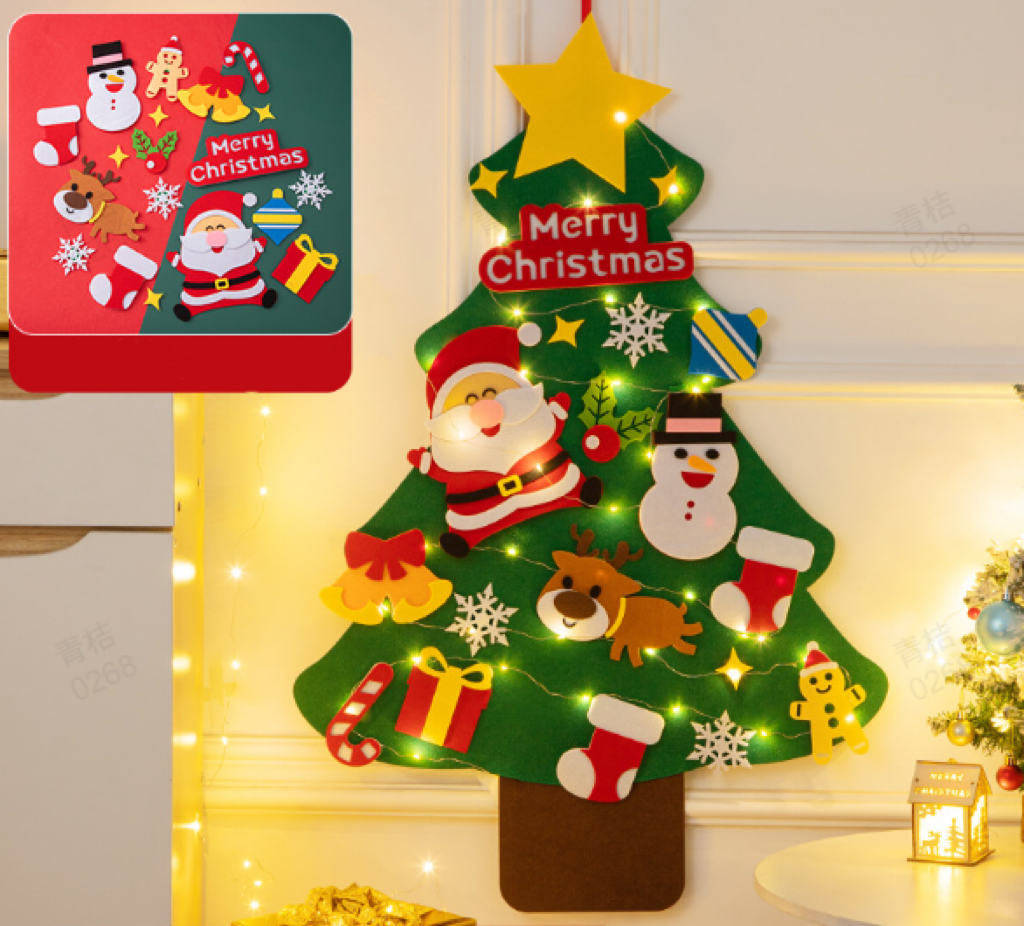 🎄Christmas Promotion 49% OFF🎁DIY Felt Christmas Tree Set