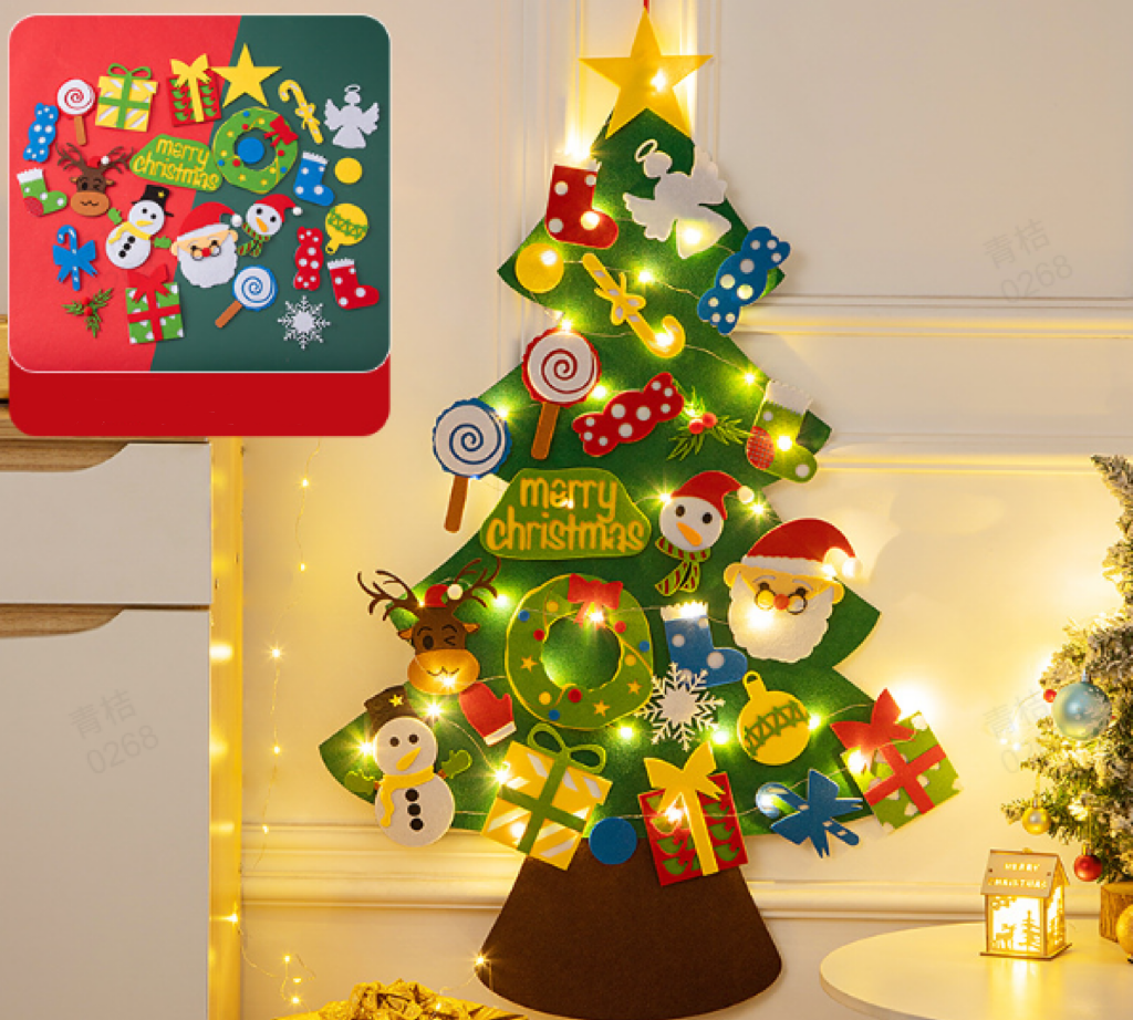 🎄Christmas Promotion 49% OFF🎁DIY Felt Christmas Tree Set