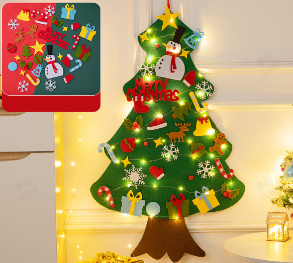 🎄Christmas Promotion 49% OFF🎁DIY Felt Christmas Tree Set