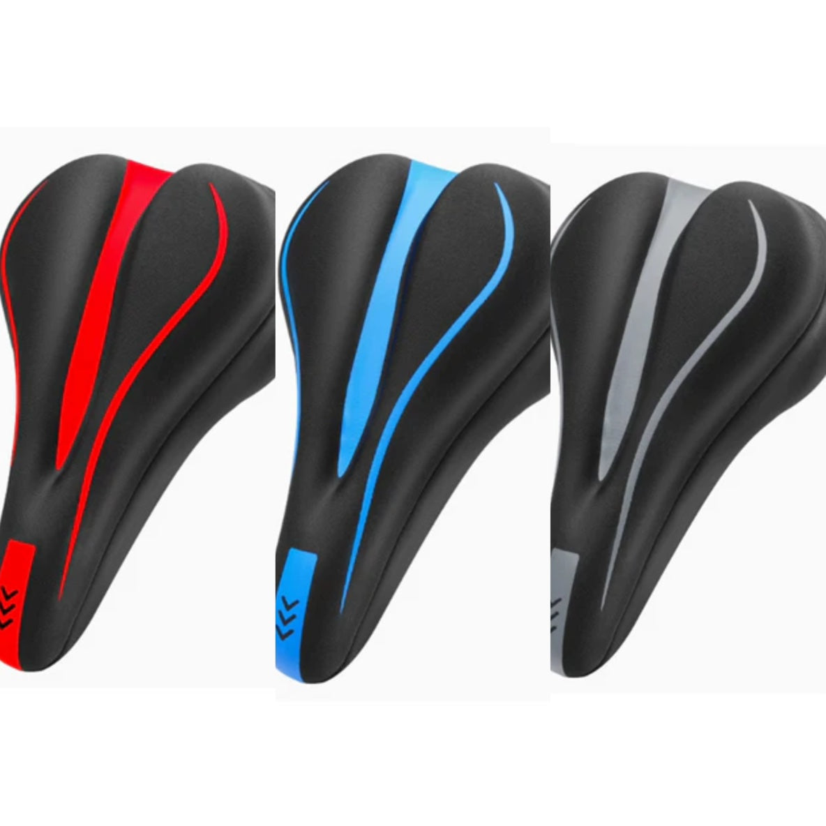 🌟 High-Elastic Silicone Bike Saddle Cover🚴‍♂️ Upgrade Your Riding Experience