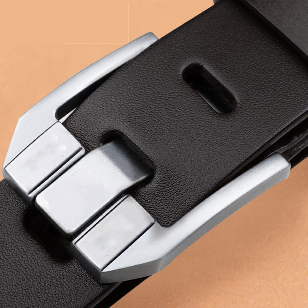 Men’s Belt with Adjustable Buckle