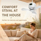 ⏳🔥LIMITED-TIME 50% OFF! 🌬️ Rechargeable Ceiling Fan with LED Light – Cool & Bright Anywhere ✨