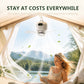 ⏳🔥LIMITED-TIME 50% OFF! 🌬️ Rechargeable Ceiling Fan with LED Light – Cool & Bright Anywhere ✨