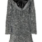 Limited time 50% off🎀Dance All Night Sequin Back Tie Up Bow Loose Mini Cutee Dress🎀
