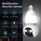 🔥Completely upgraded✨4MP Light Bulb Security Camera 5G&2.4GHz Wireless Outdoor Indoor Camera with Night Vision