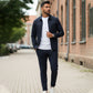 ✈️Free Shipping✈️Men’s Casual Solid Color 2-Piece Set – Jacket & Pants
