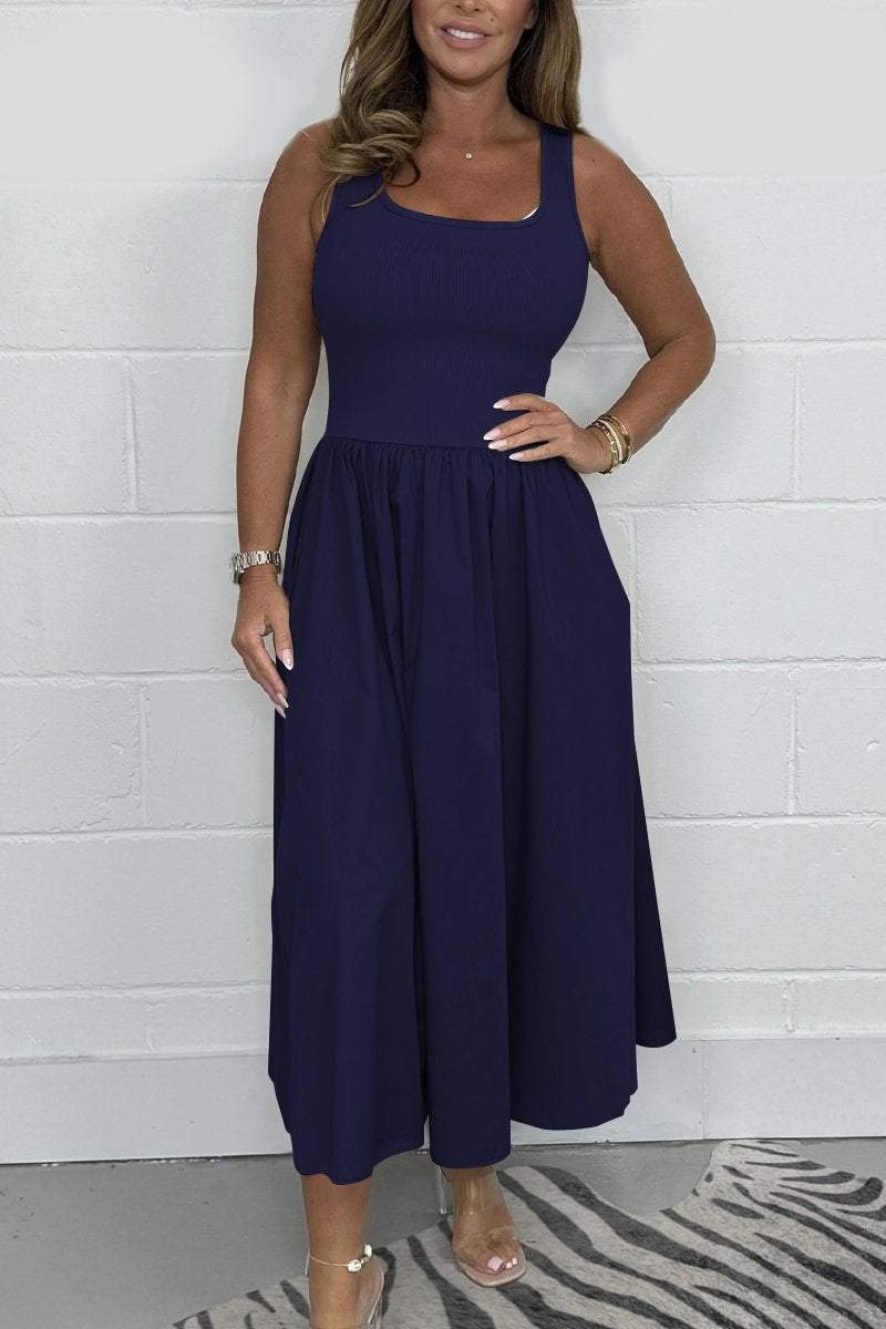 💝Limited Hot Sale 50% Off💝Women's Flared T Shirt Midi Dress