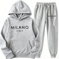 🔥Hot Sale Offers-Men's 2-Piece Hooded Tracksuit Set | Comfort & Style