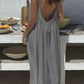 💃LAST DAY SAEL 50% OFF!!✨Women's Solid Color Cami Lounge Dress💕Delivered within 5 working days