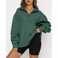 Women's Half Zip Pullover Long Sleeve Sweatshirts