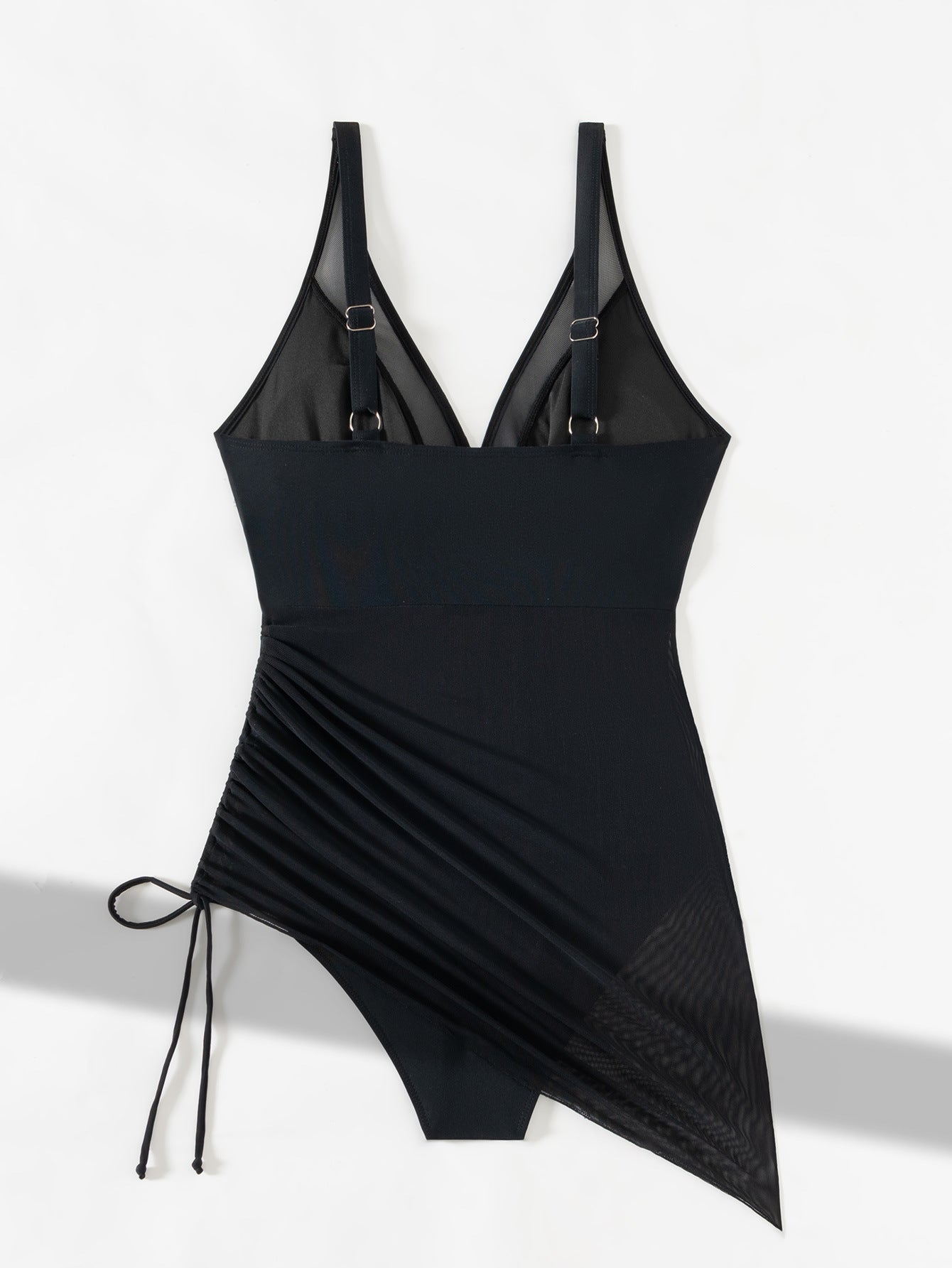 💥Last Day Special Sale 49% OFF🩱Slimming Mesh Sheer Sarong Wraps Swimsuit