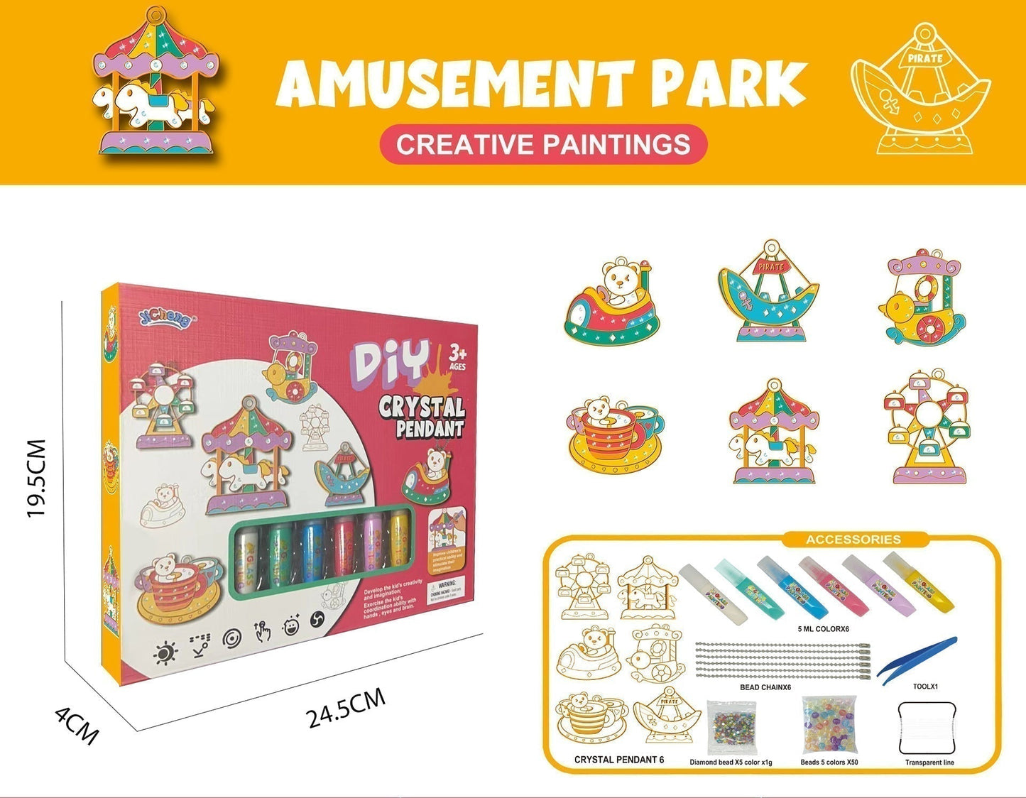 🔥2026 Hot Sale 50% OFF✨⚡ 50K+ SOLD! ⏰DIY Crystal Paint Arts and Crafts Set🎁