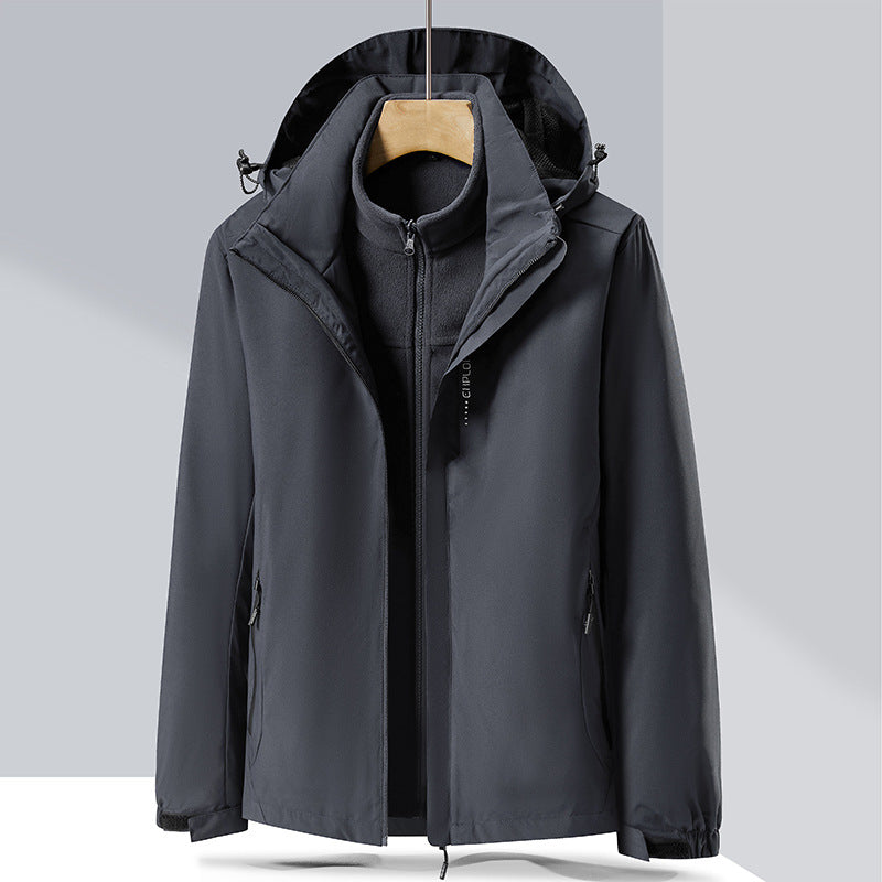 Lightweight Full-Zip Hooded Jacket