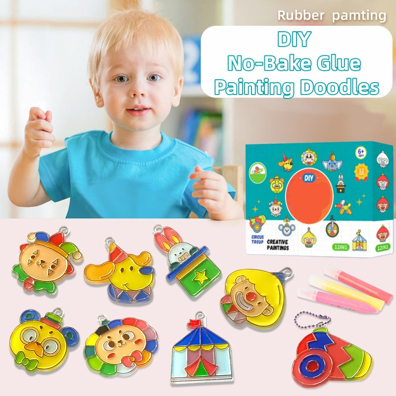 ✨Limited-time offer 👼DIY Bake-Free Gel Painting Set for Kids🚀