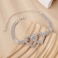 Buy 2 Get 15%💖Heart X Heart Ankle Bracelet🌟