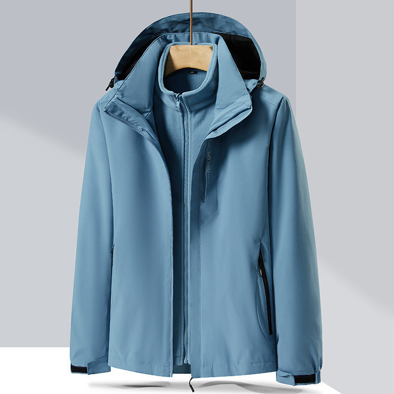 Lightweight Full-Zip Hooded Jacket